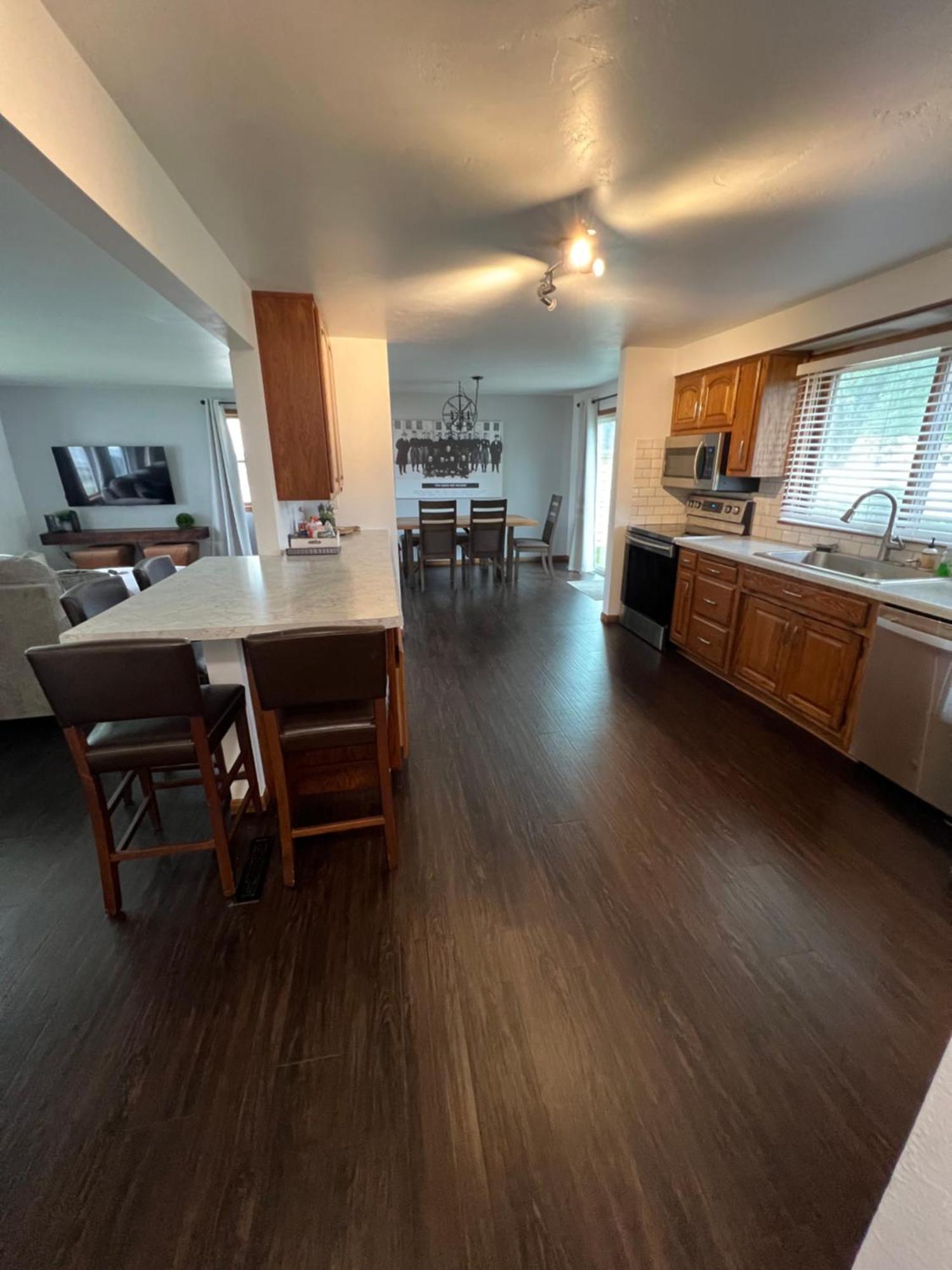Curly'S Quarters Villa Green Bay Bagian luar foto